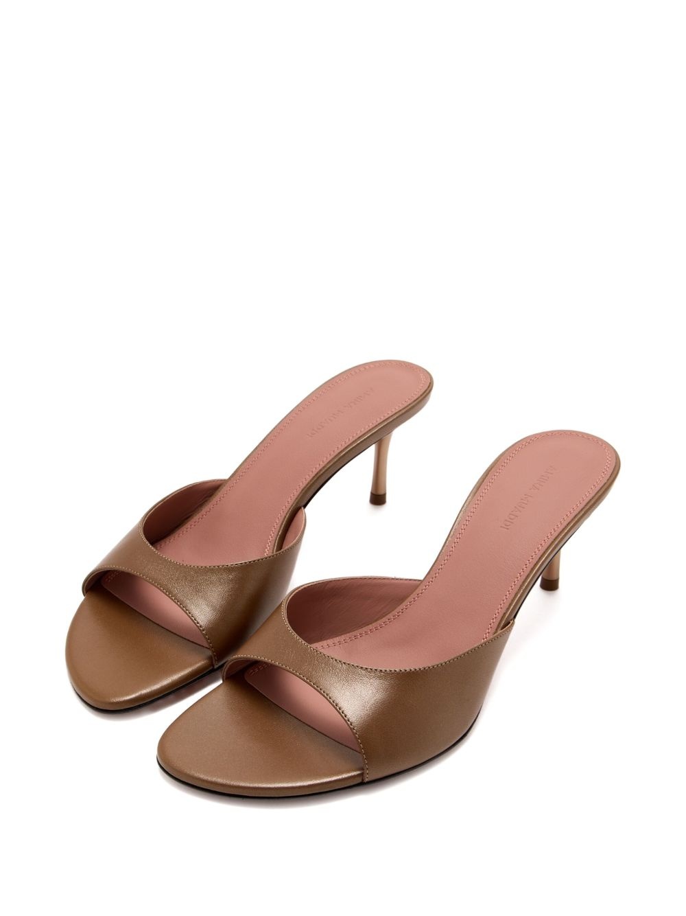 60mm leather sandals - 2