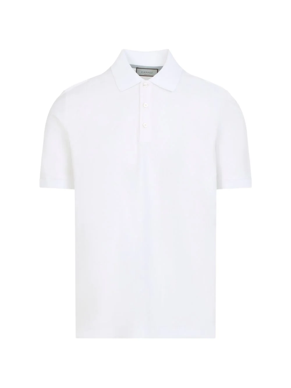 buttoned polo shirt - 1