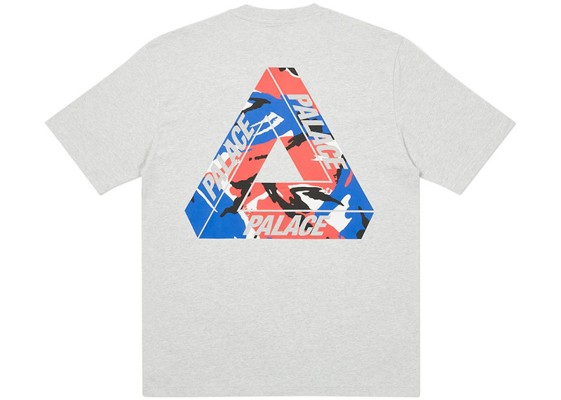 Palace Tri-Camo T-shirt Grey Marl 1