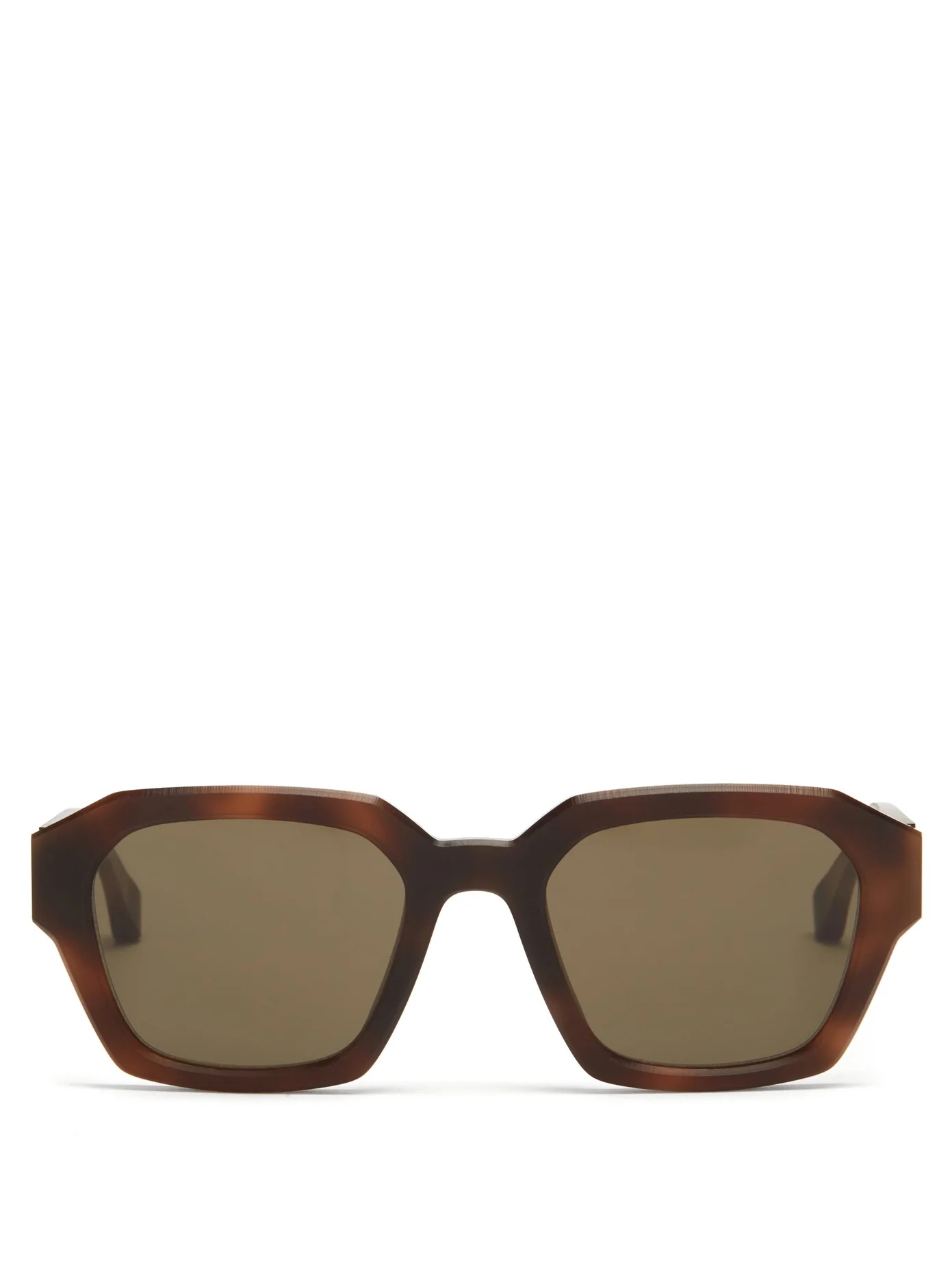 X Maison Margiela square acetate sunglasses - 1