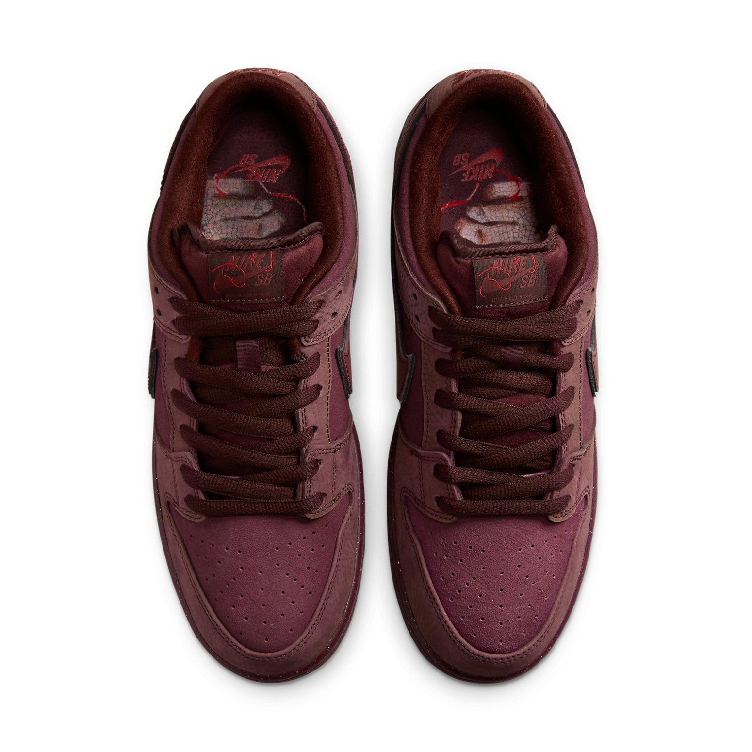 Nike SB Dunk Low 'City of Love - Burgundy' FN0619-600 - 3