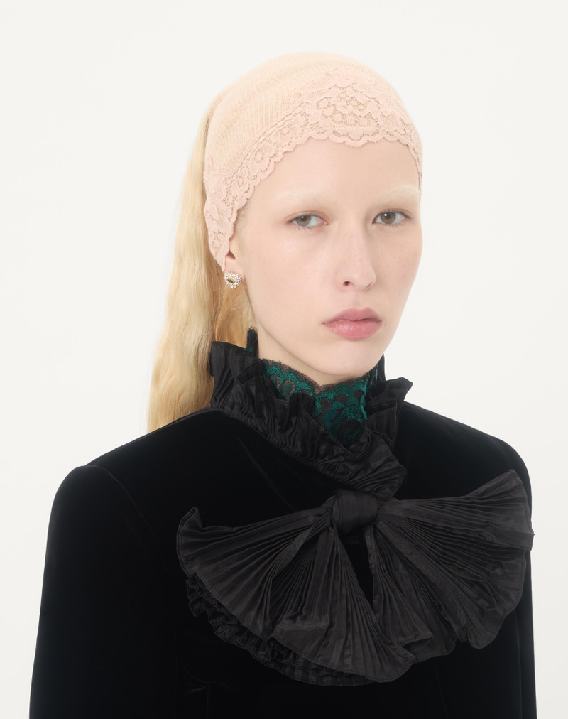 Valentino COEUR ROYAL EARRINGS IN METAL, ENAMEL AND SWAROVSKI® CRYSTALS outlook