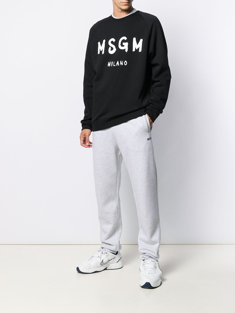 logo detail track pants - 2