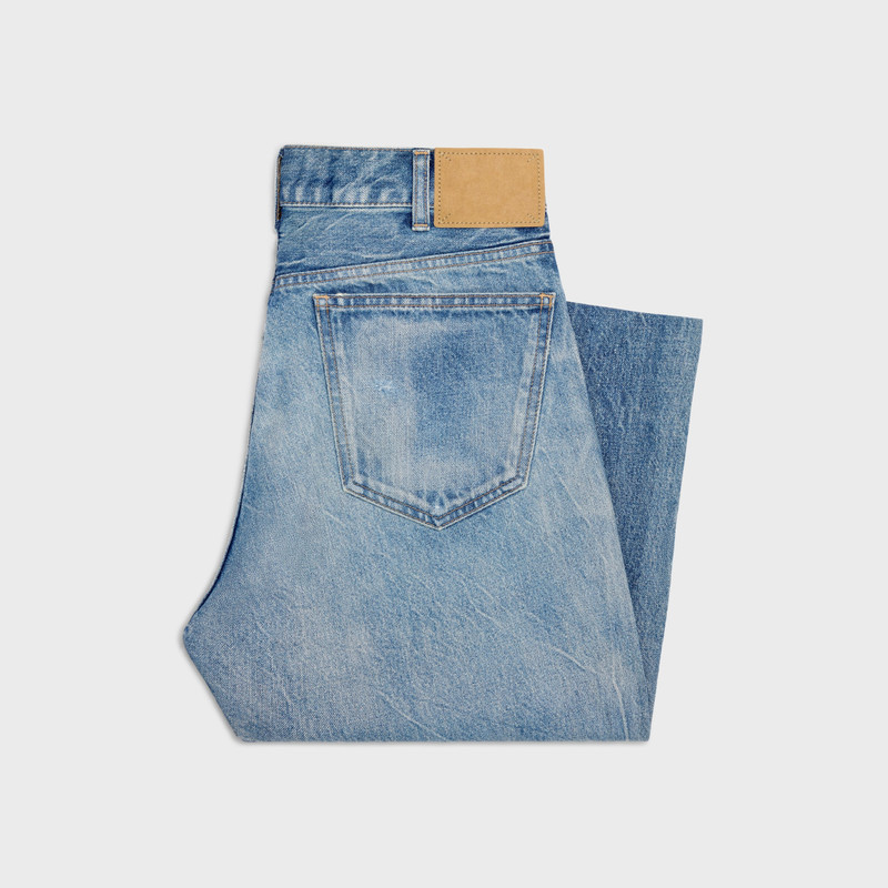 CELINE kurt jeans in summer dazed wash denim outlook