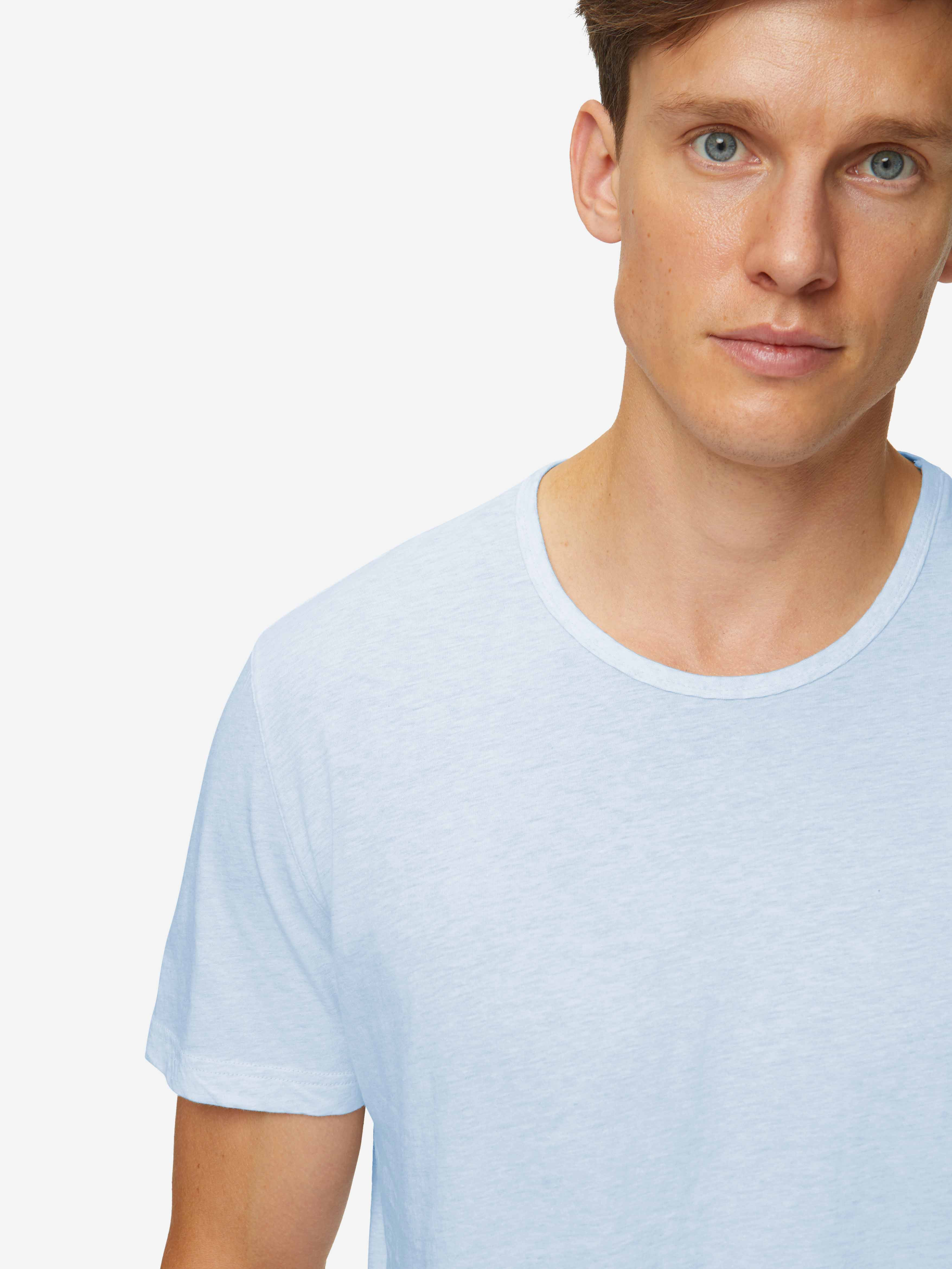 Men's T-Shirt Reece Cotton Blue - 4