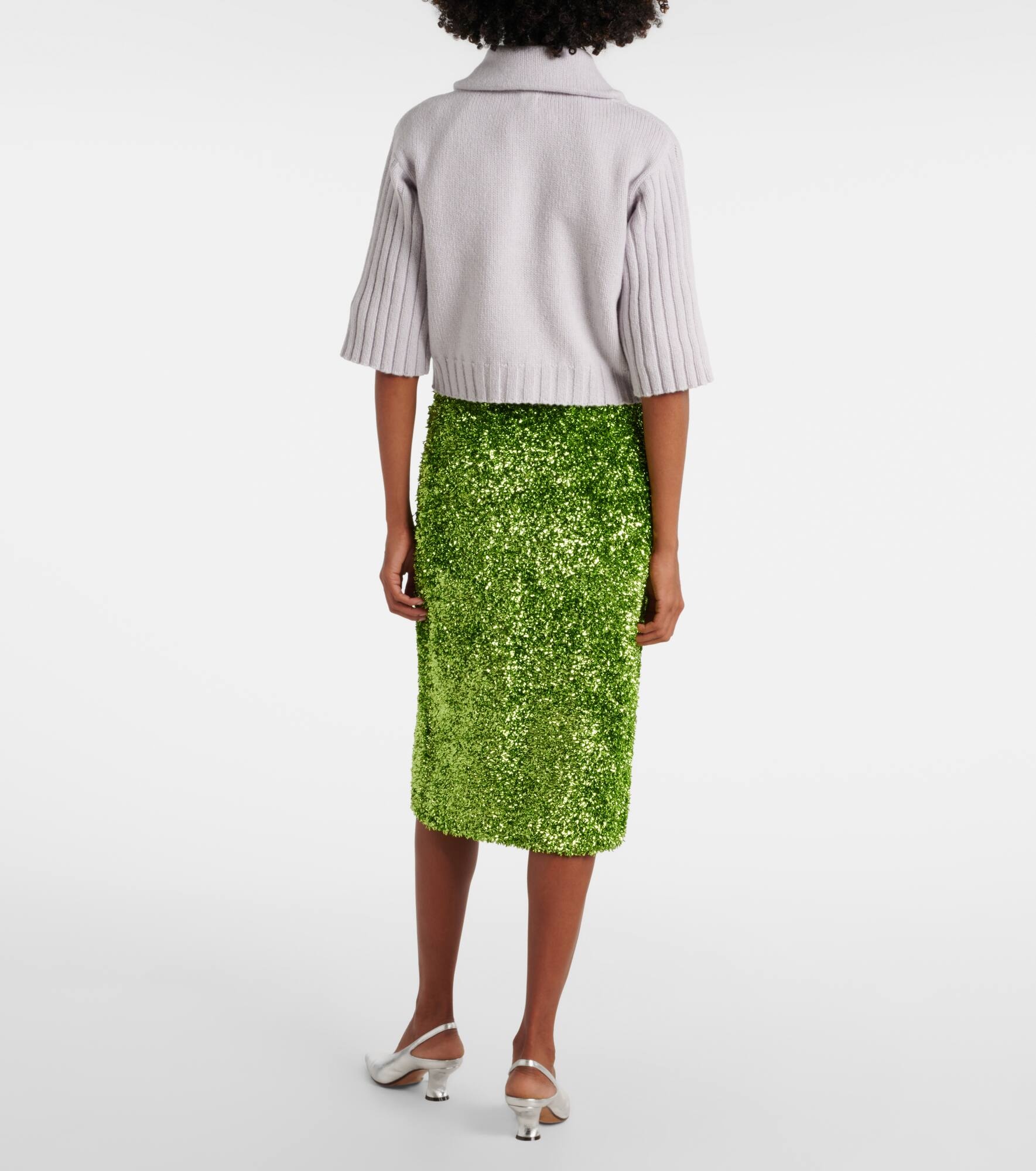 Wool and cashmere sweater - 3