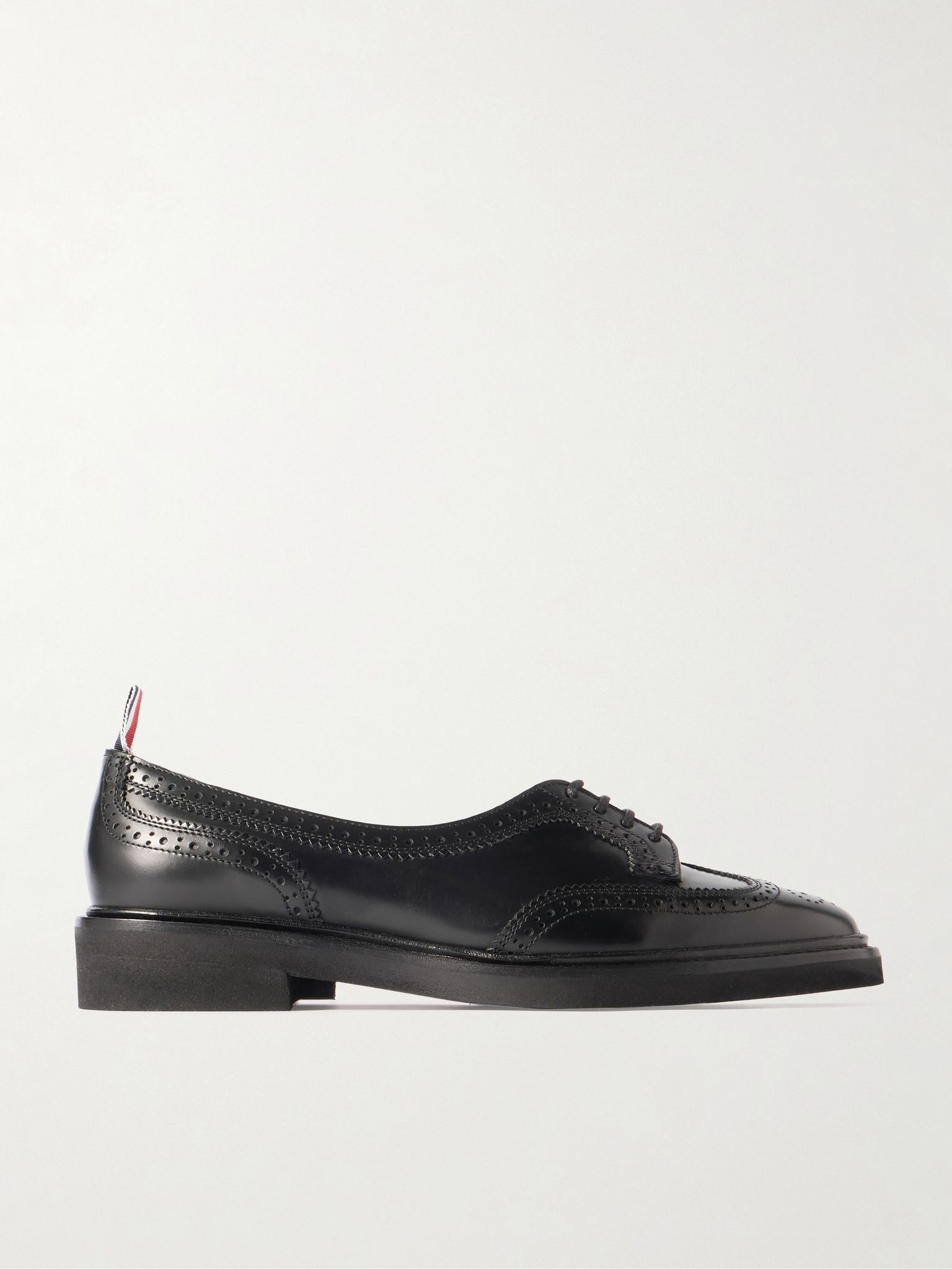 Leather brogues Black - 1