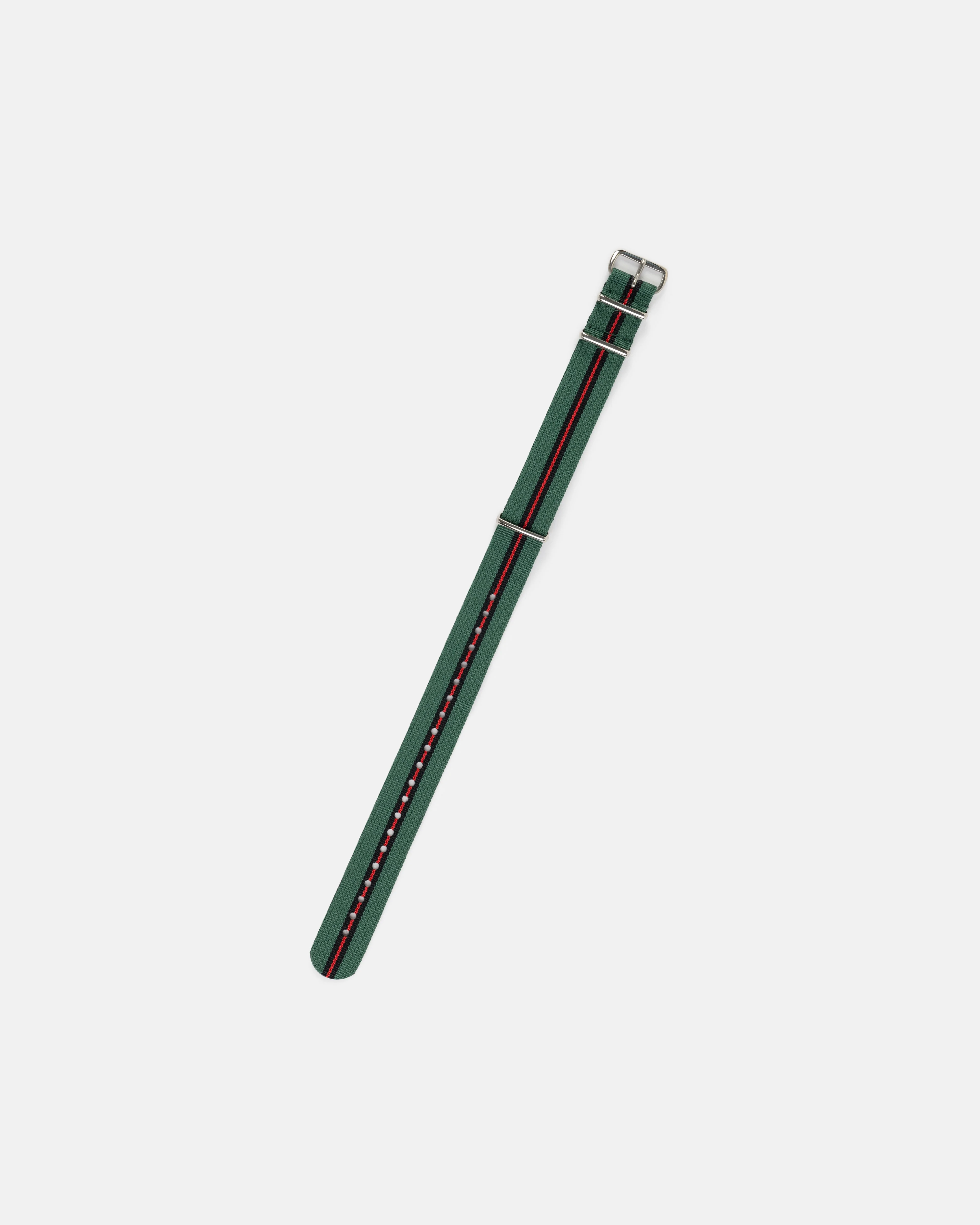 ROYAL YORKSHIRE REGIMENTAL STRIPE NYLON WATCH STRAP - 1