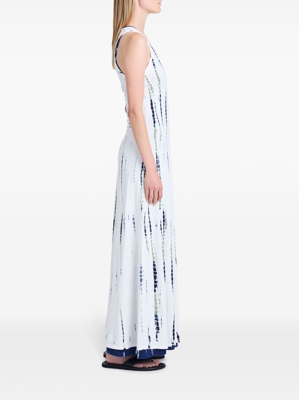 graphic-print jersey maxi dress - 3