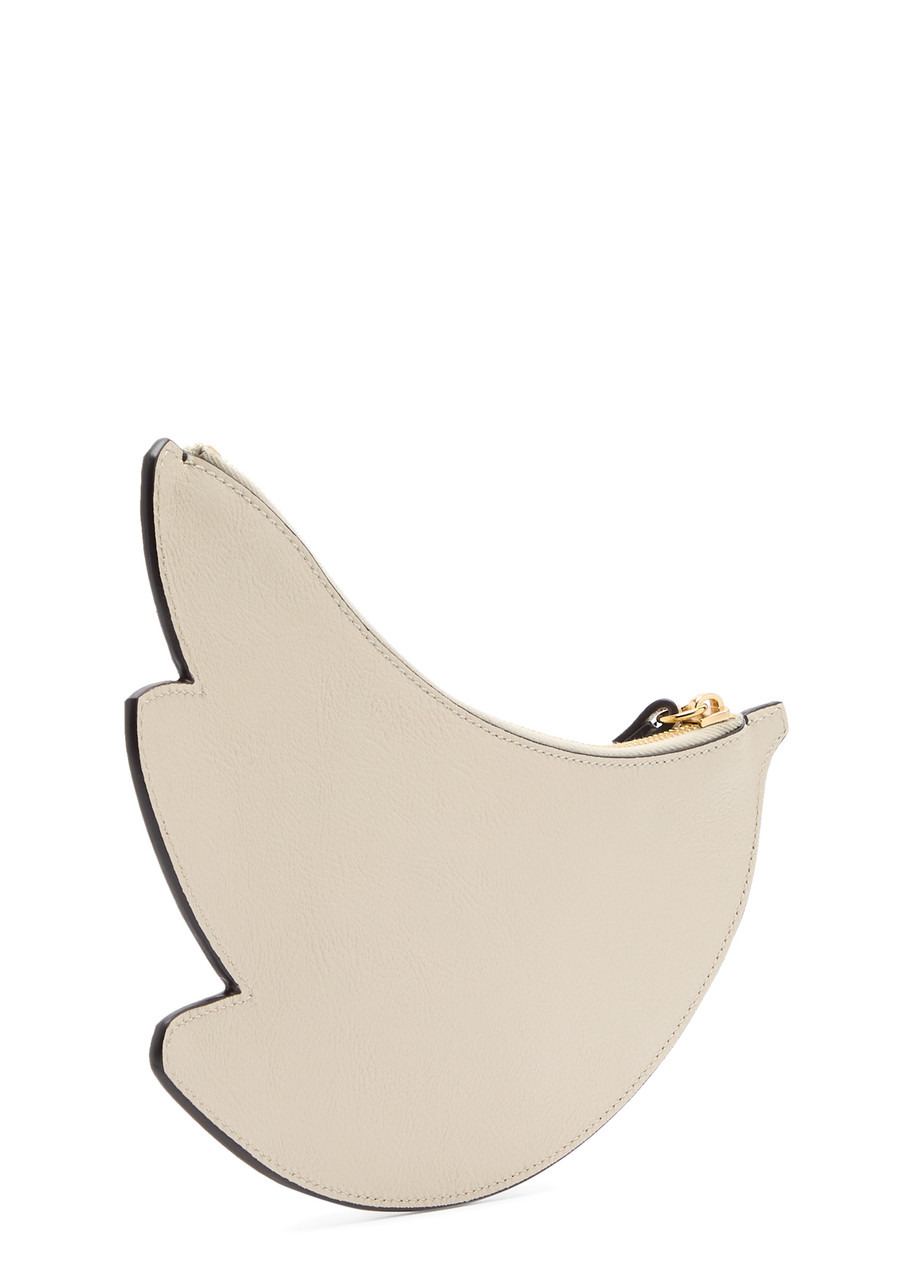 Chloe Banana Leather Pouch - 2