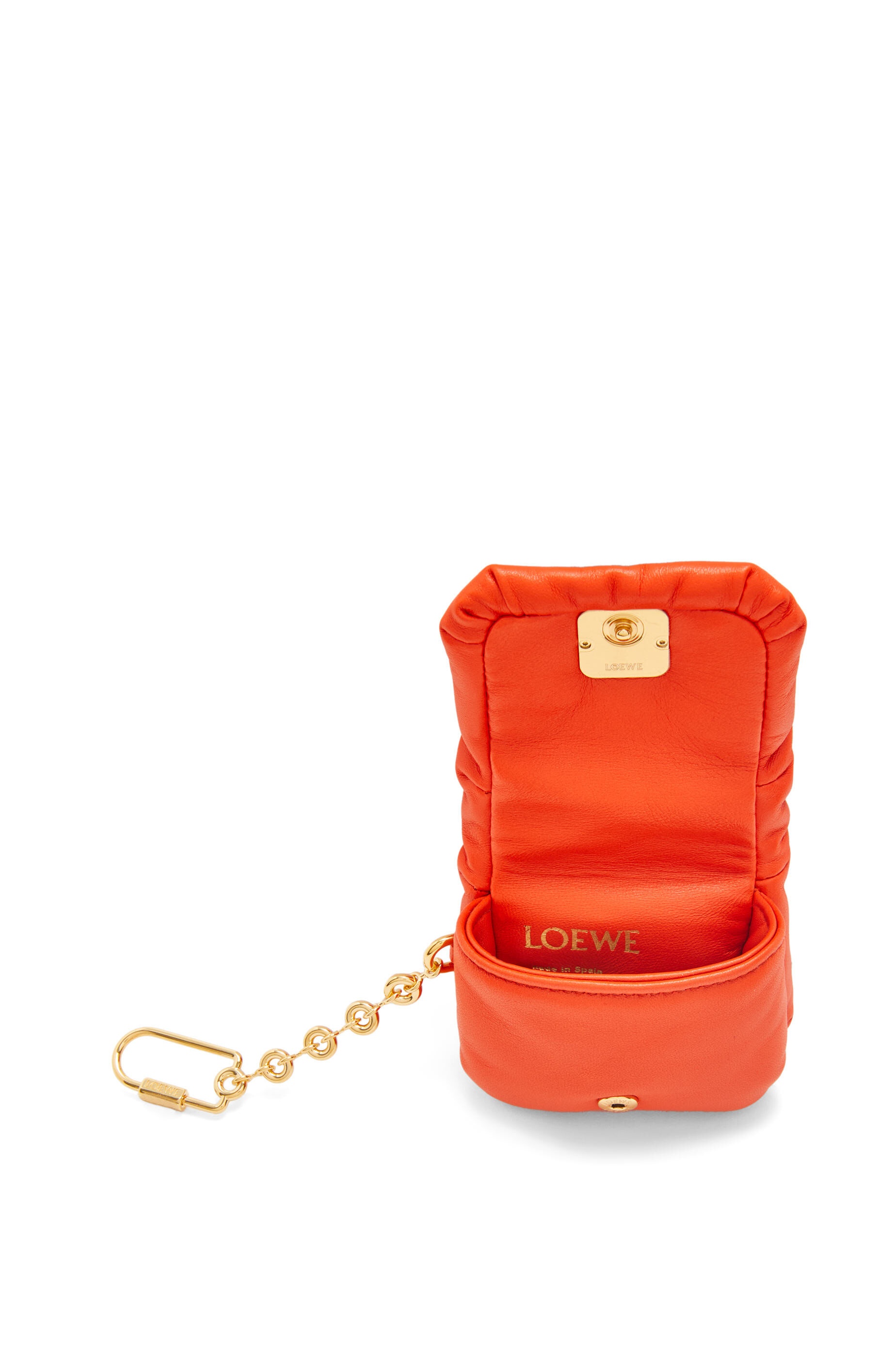 Puffer Goya case in shiny nappa calfskin - 4