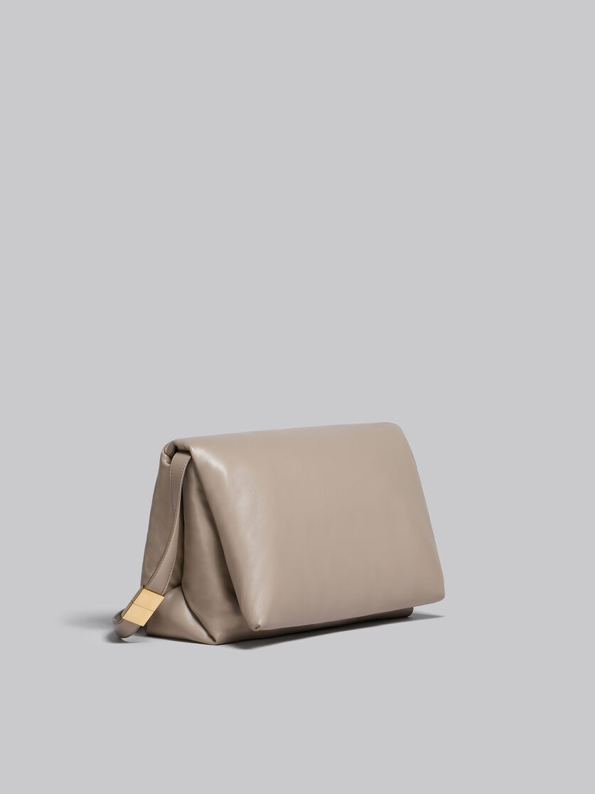 LARGE BEIGE CALFSKIN PRISMA BAG - 6