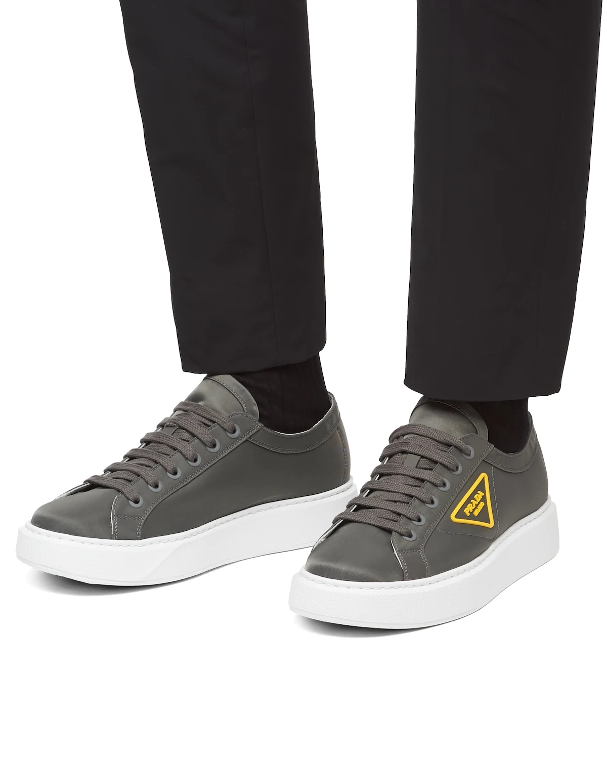 Nylon gabardine sneakers - 5