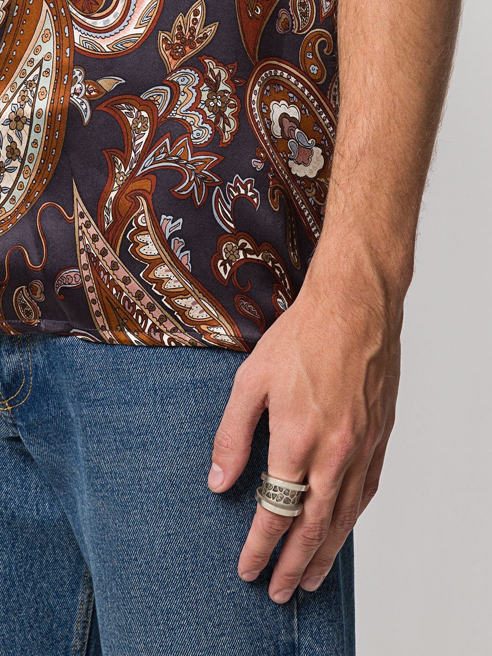 Chasm diamond-band ring - 2