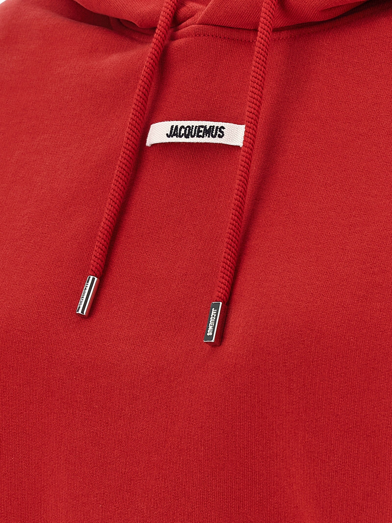 Le Hoodie Gros-Grain Sweatshirt Red - 4