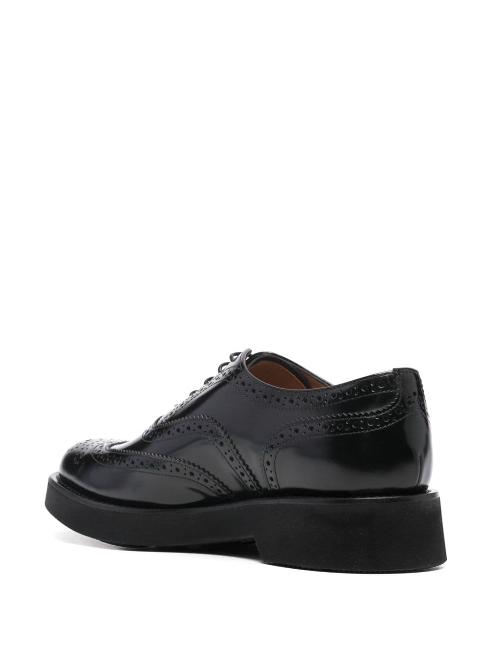 Burwood leather brogue shoes - 4