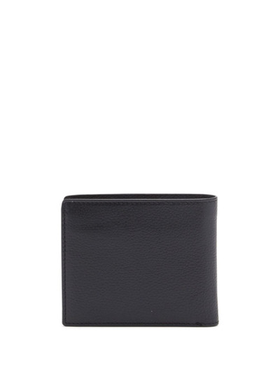 Diesel logo-plaque leather bi-fold wallet outlook