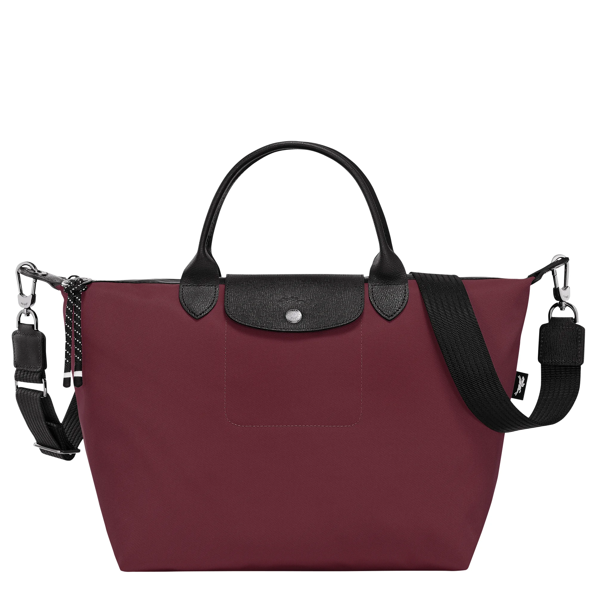 Le Pliage Energy L Handbag Burgundy - Recycled canvas - 1