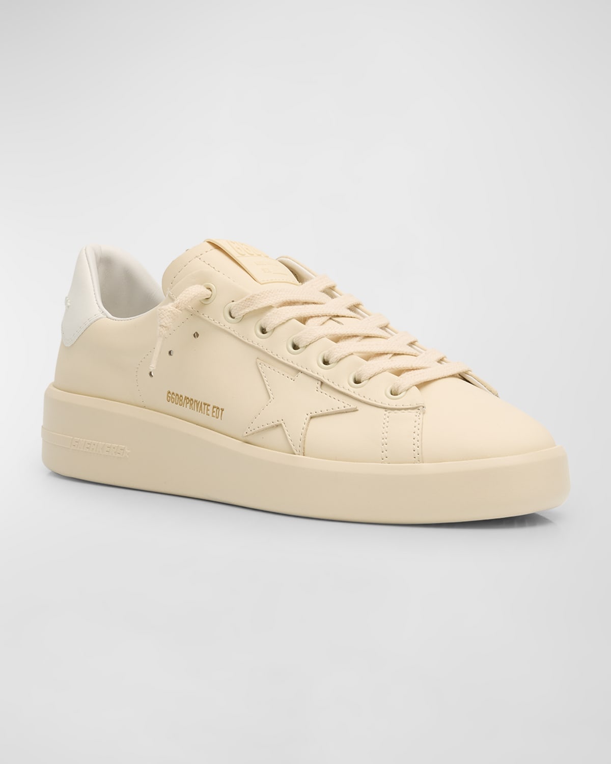 Purestar Bicolor Leather Low-Top Sneakers - 3