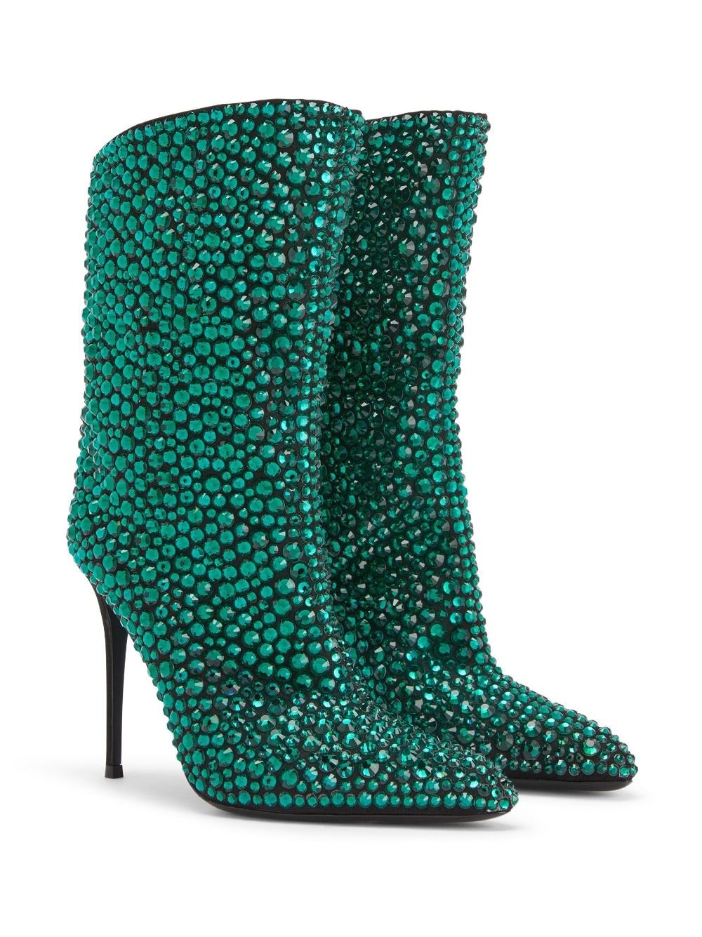 Merissa crystal-embellished boots - 2