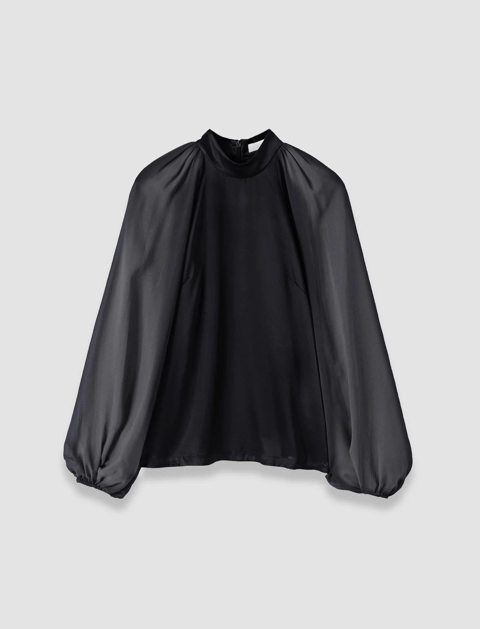 Cave Double Satin Blouse - 1