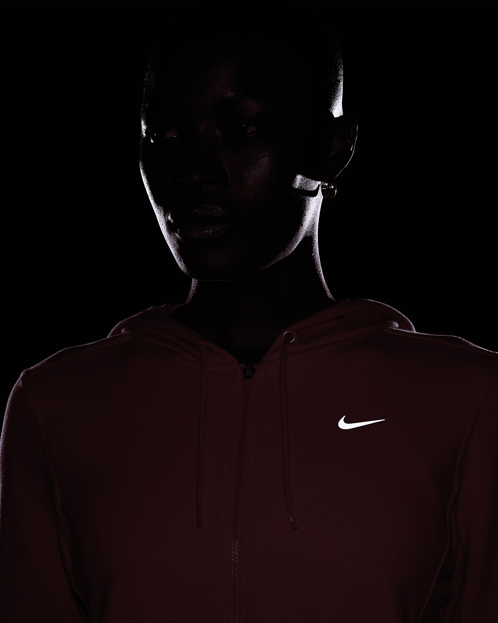 Nike Dri-FIT One Women's Full-Zip French Terry Hoodie - 7