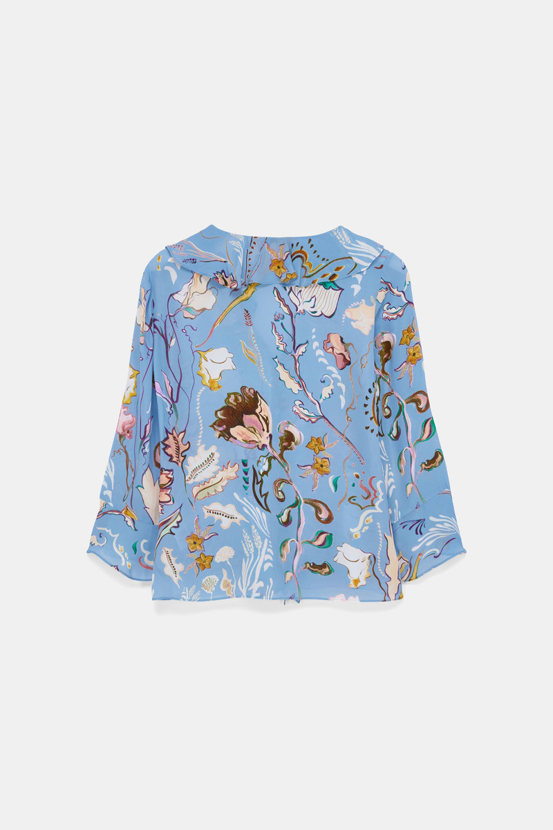 DOROTHEE SCHUMACHER FLORAL TWIST blouse outlook