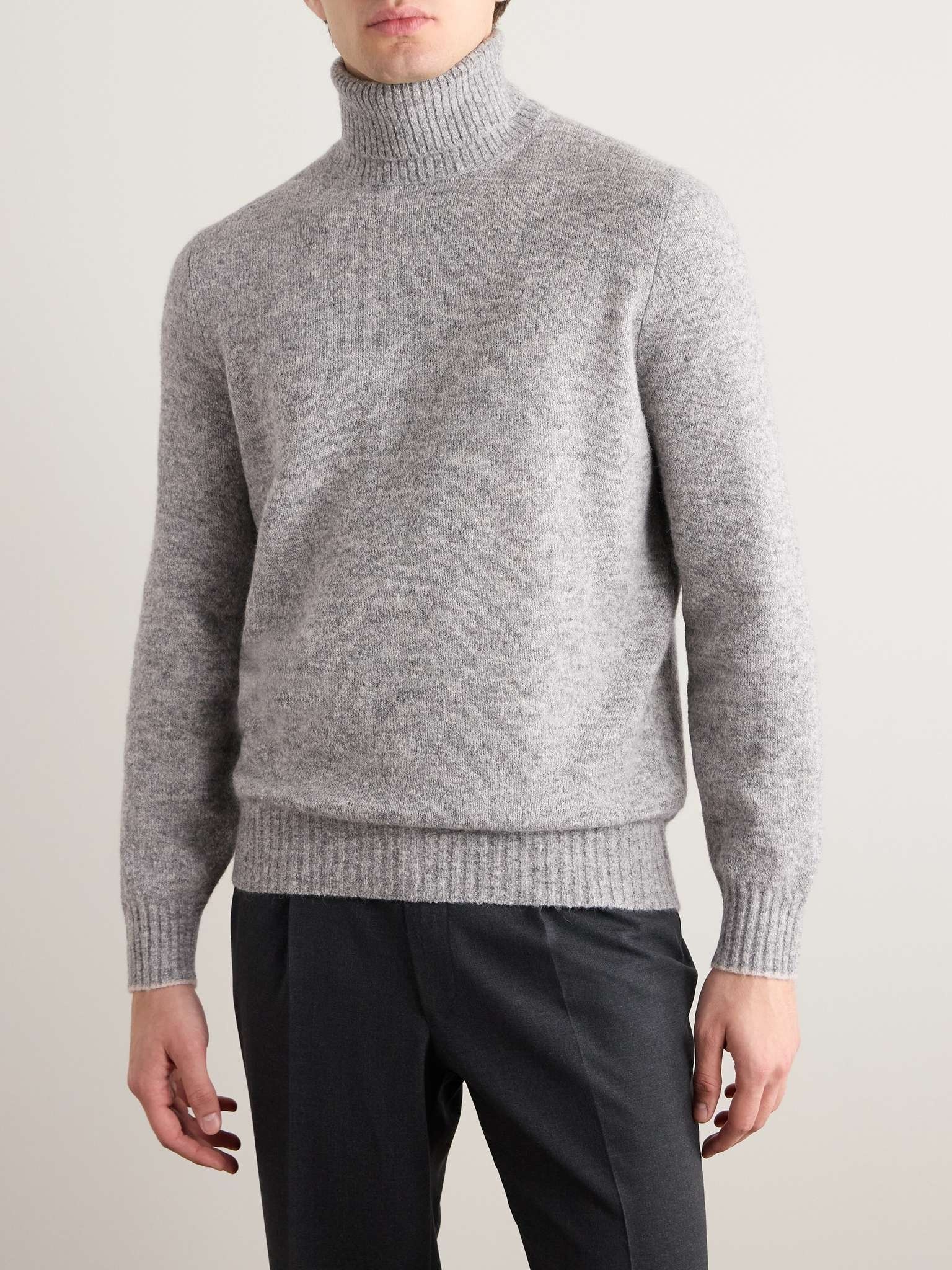 Knitted Rollneck Sweater - 3