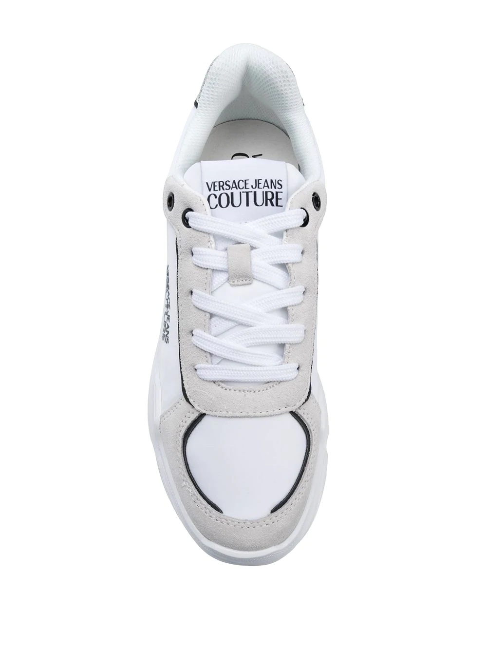 branded low-top sneakers - 4