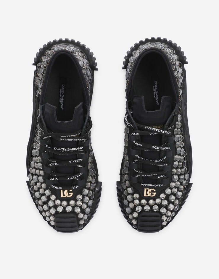 Mixed-material NS1 sneakers - 4