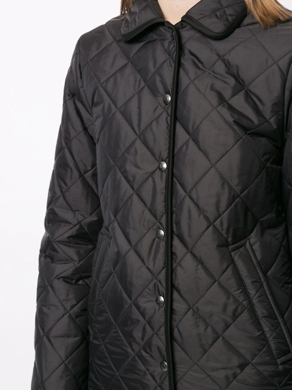 Gancini reversible quilted jacket - 5