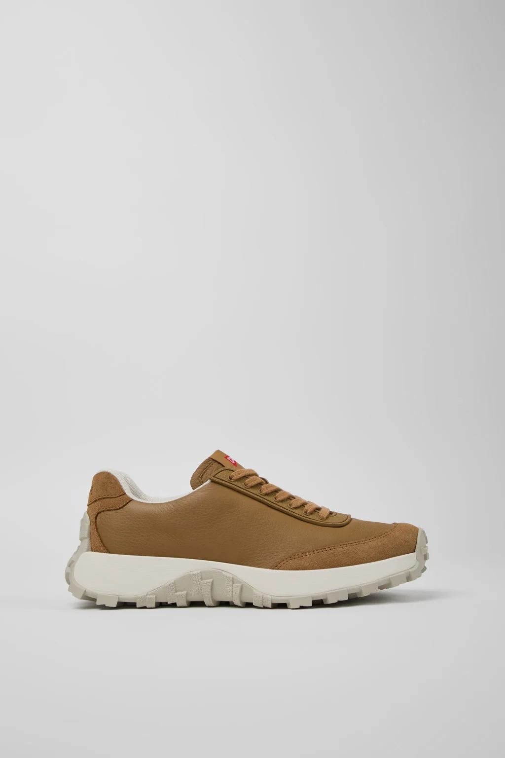 Drift Trail VIBRAM Brown leather and nubuck sneakers for women - 1