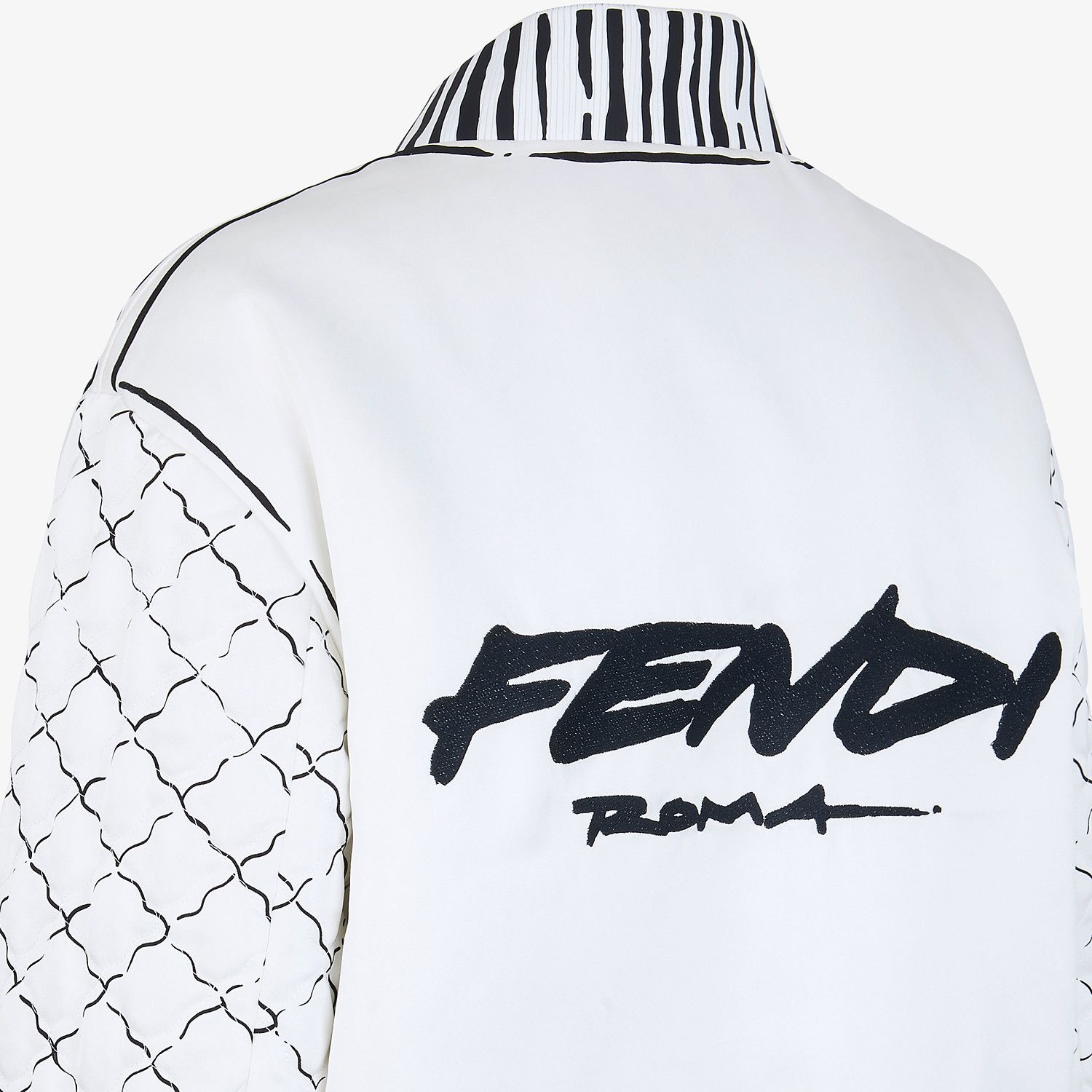 Fendi Roma Joshua Vides silk bomber - 3