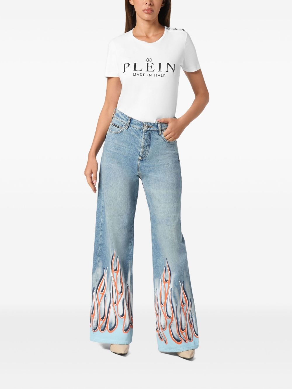 Flame skater jeans - 2