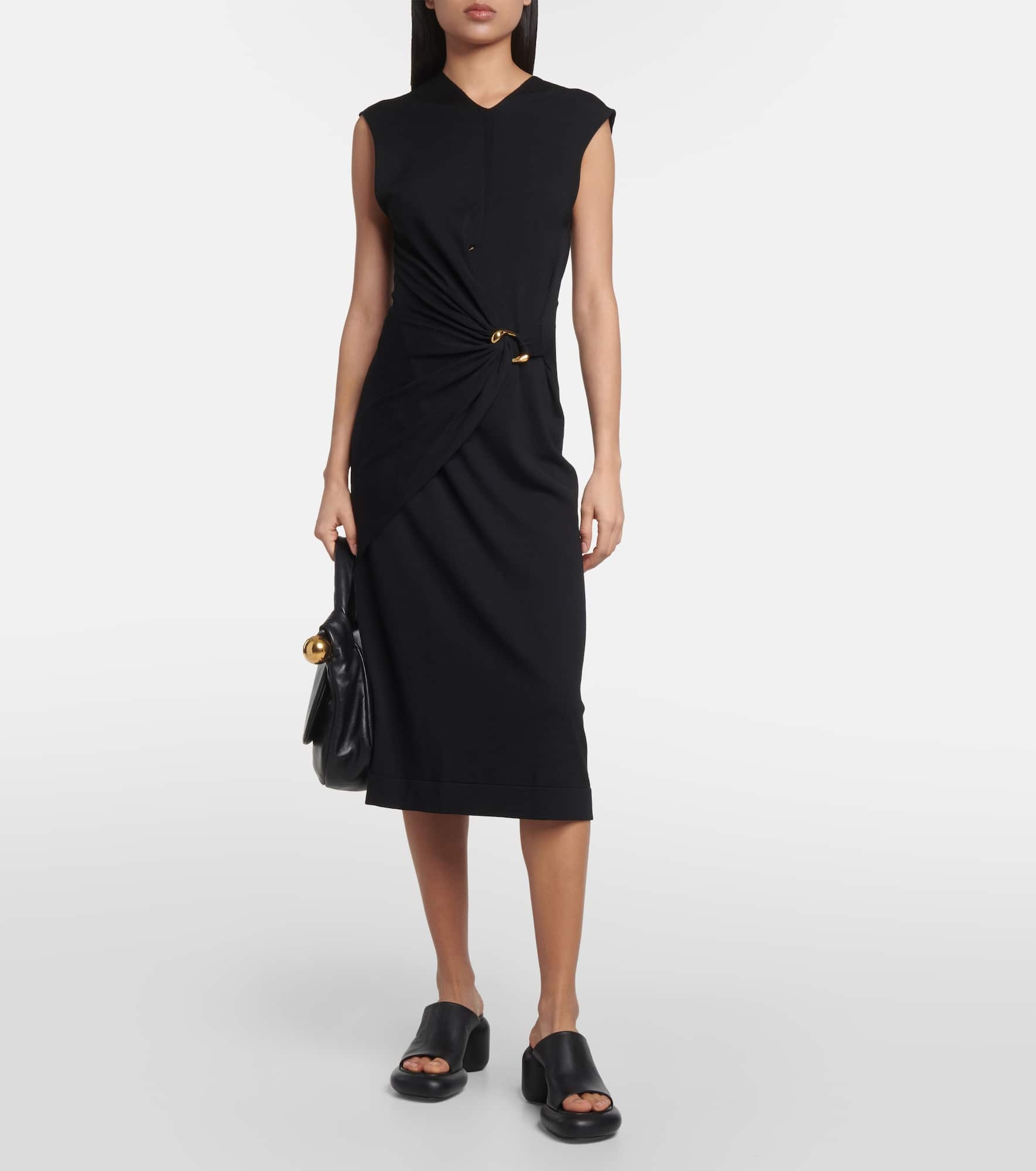 Virgin wool midi dress - 2