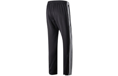 adidas Men's adidas Straight Elastic Waistband Sports Pants/Trousers/Joggers Black TR30P2 outlook