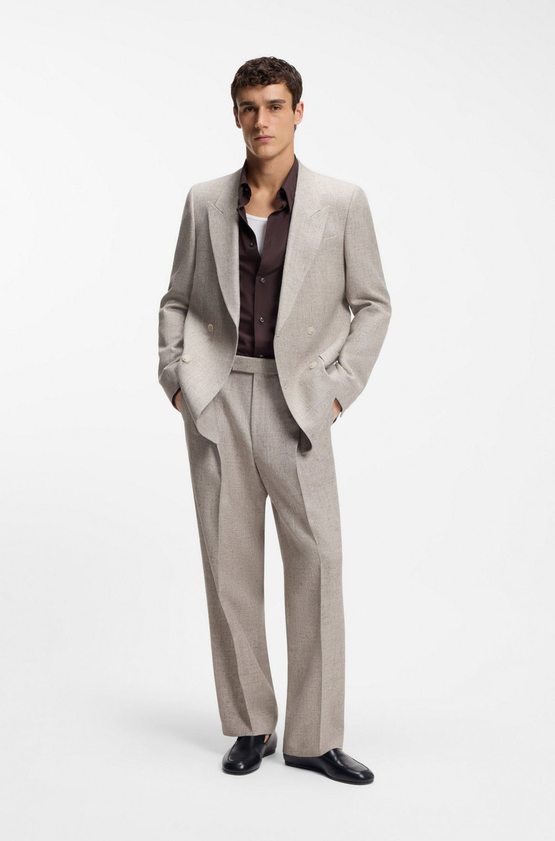 BOSS LOAFERS IN LEATHER outlook