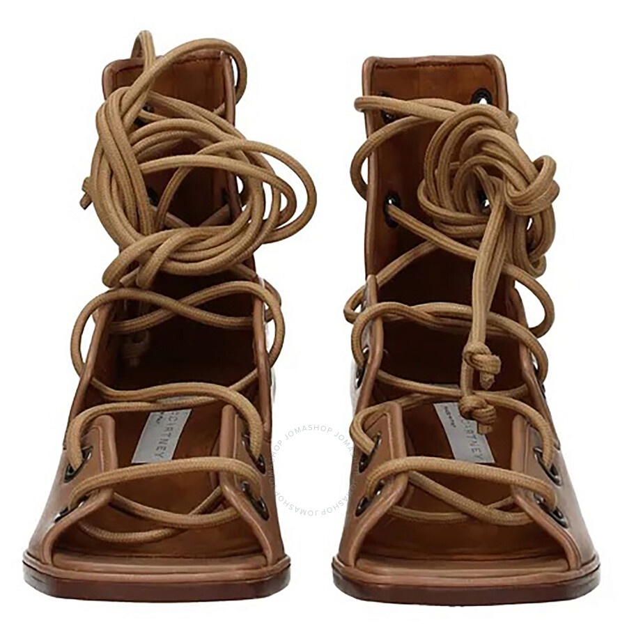Stella Mccartney Ladies Soft Camel Strap Sandals - 4