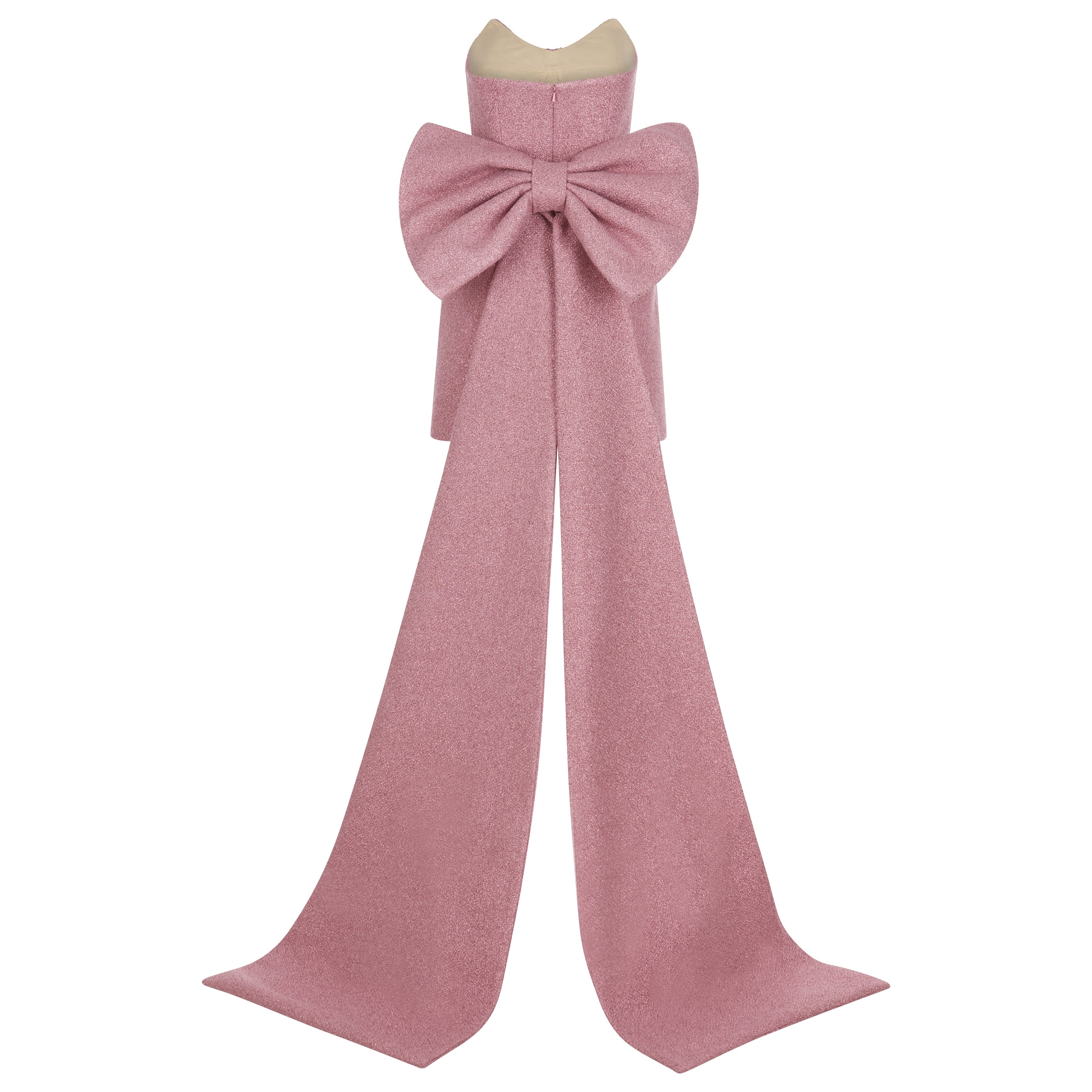Millie Bow Dress Pink - 2