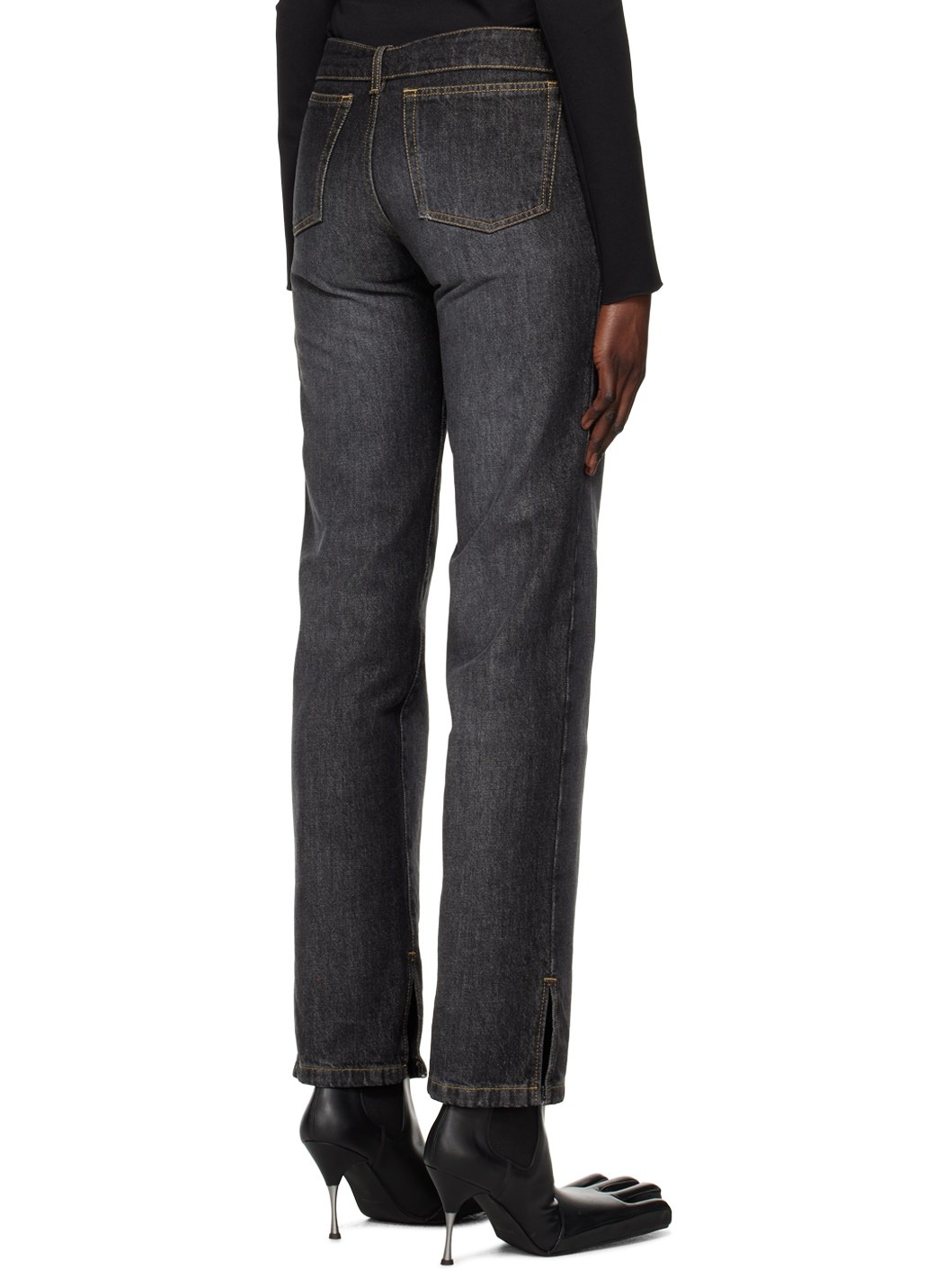 【関税込み】AVAVAV ブラック Pony Pant ジーンズ AVAVAV Black Pony Pant Jeans | REVERSIBLE
