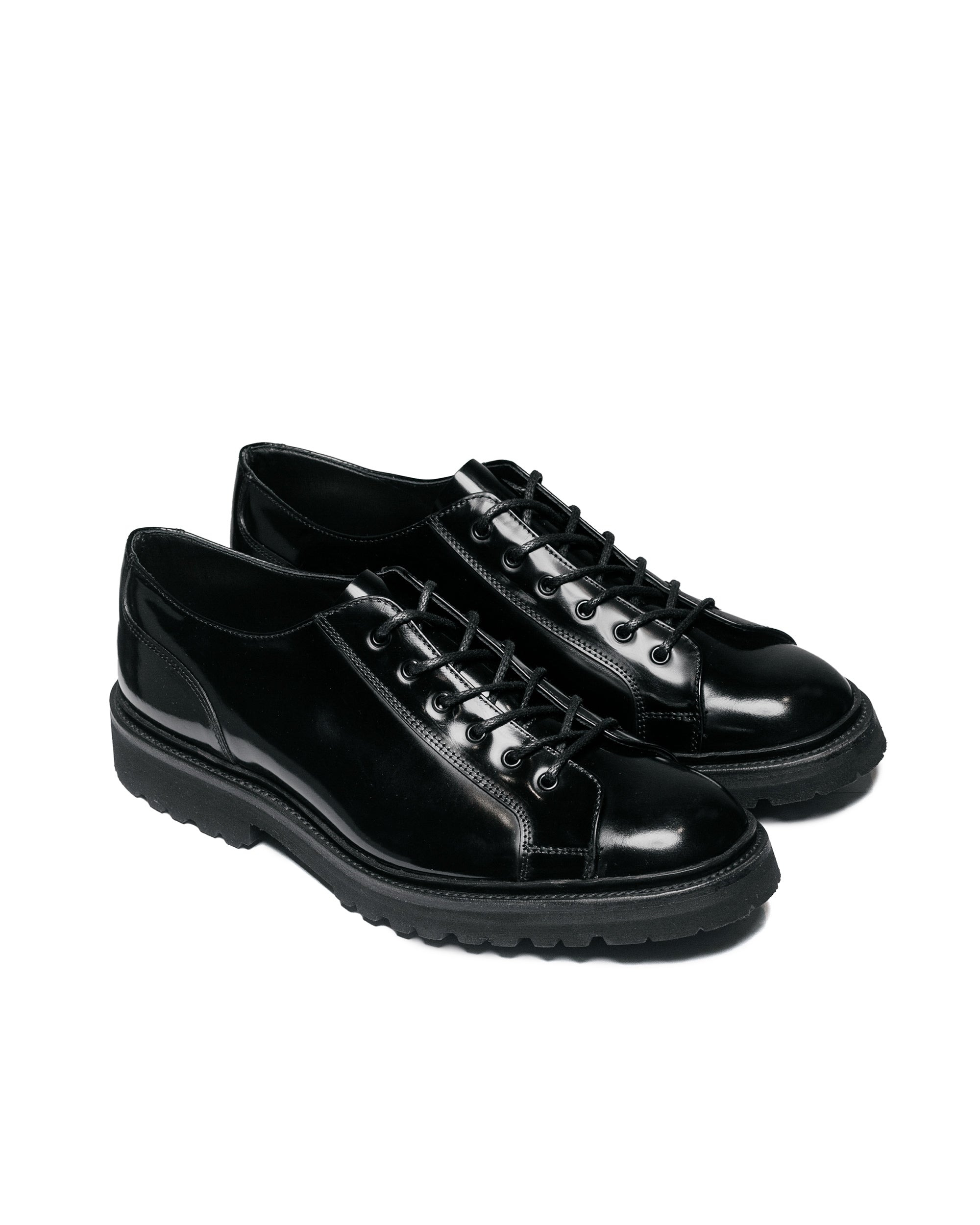 Trickers Monkey Shoe Black Bookbinder Leather - 2