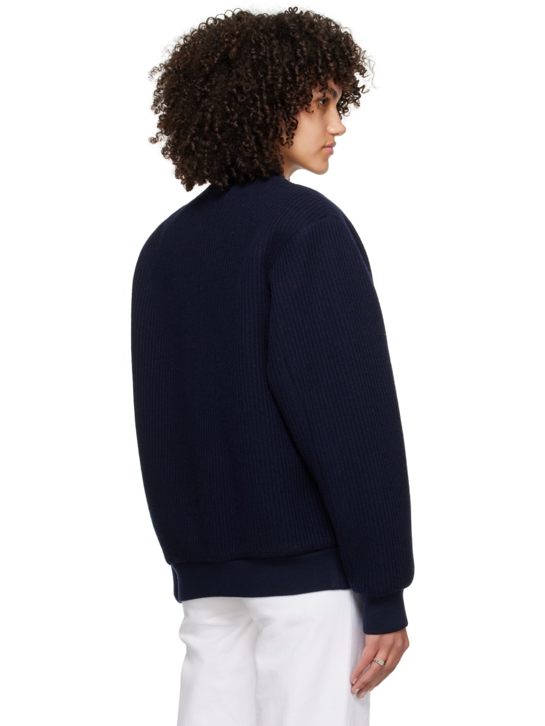 Navy Mick Bomber Jacket - 3