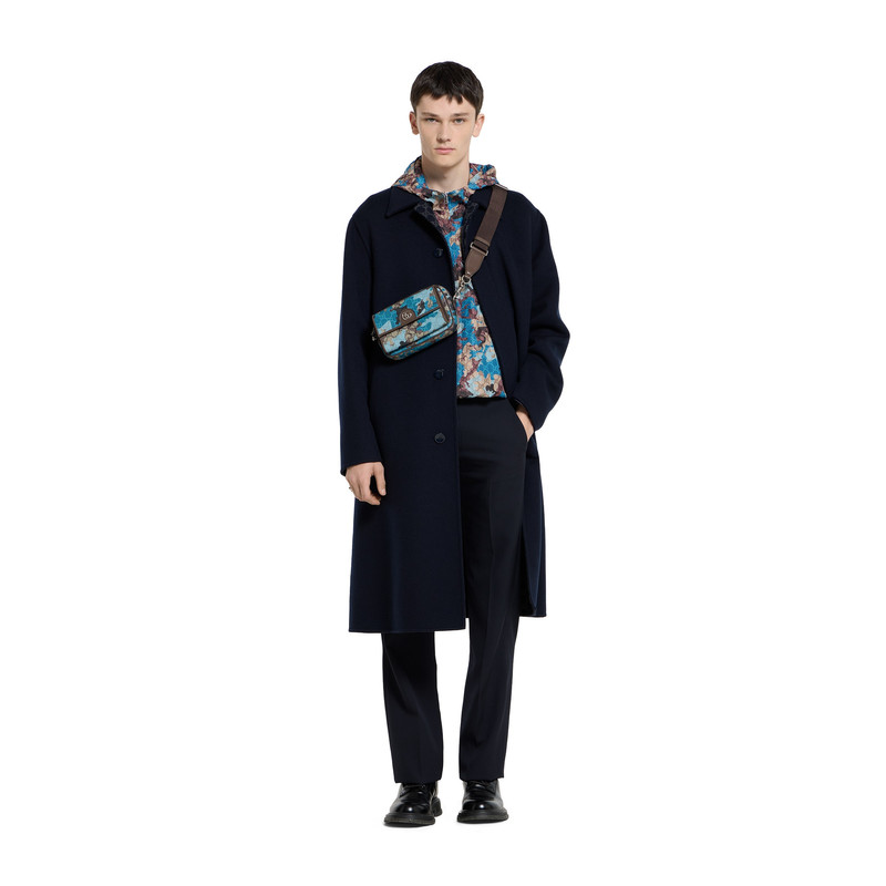 GUCCI Printed technical poplin zip jacket outlook