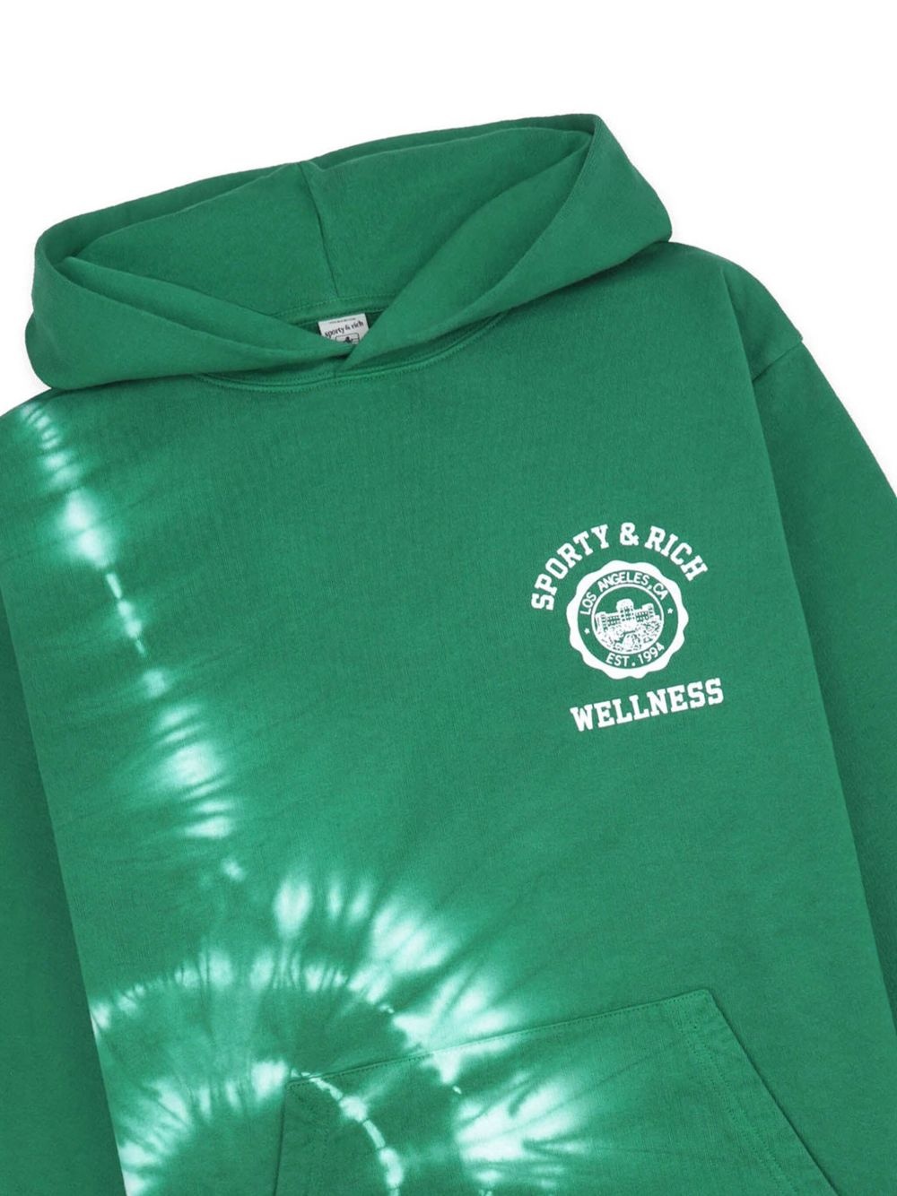 Emblem Tie Dye hoodie - 2