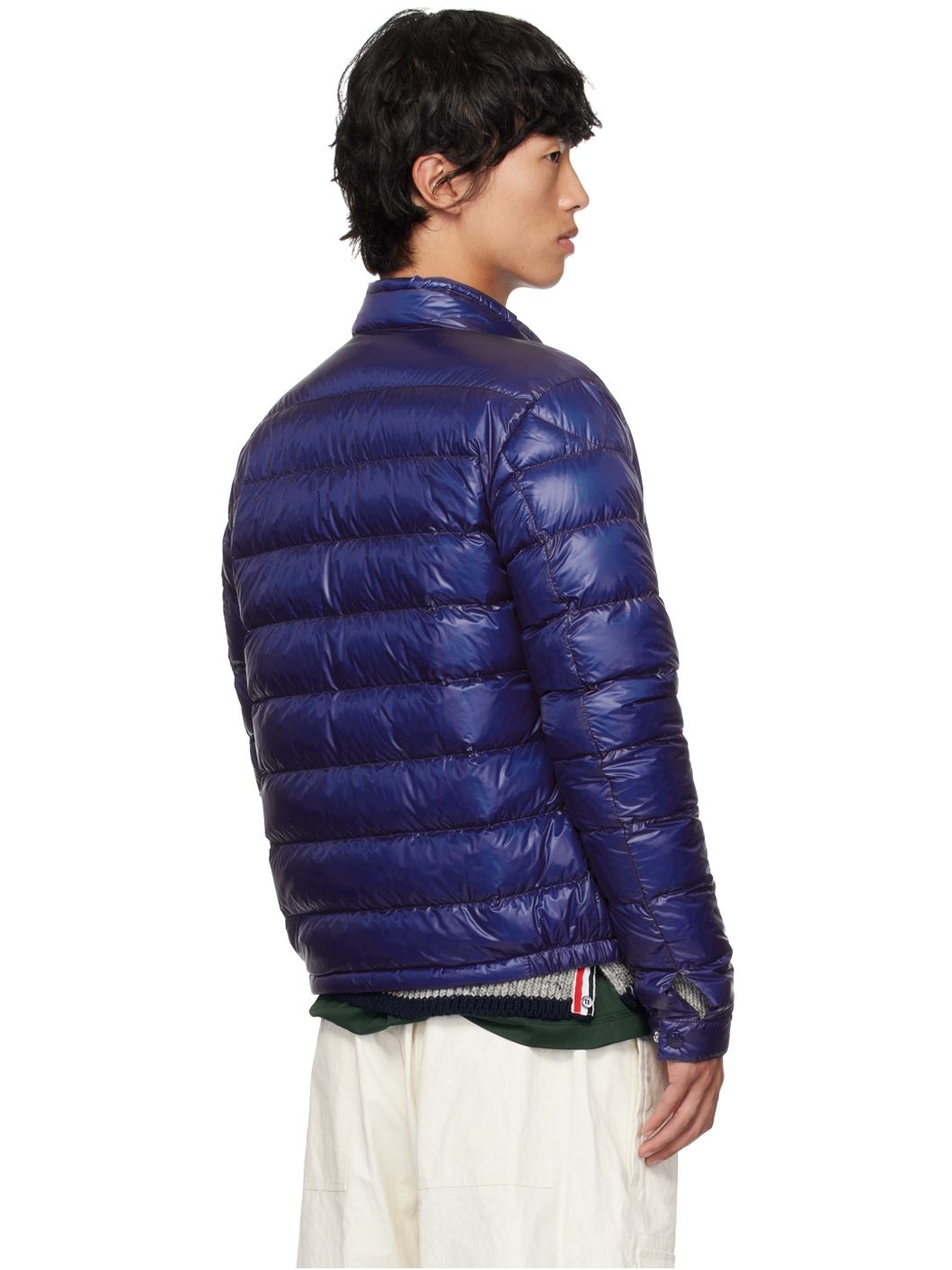 Blue Acorus Down Jacket - 3