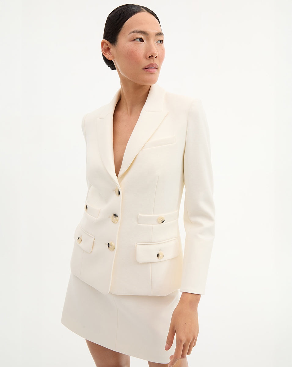 CROPPED TERRE DICKEY JACKET - 2