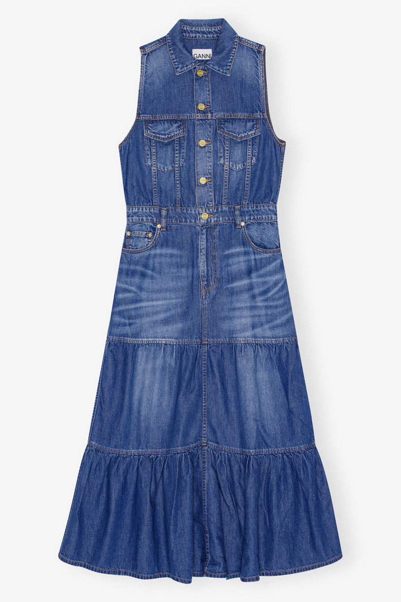 BLUE DENIM 롱 드레스 1