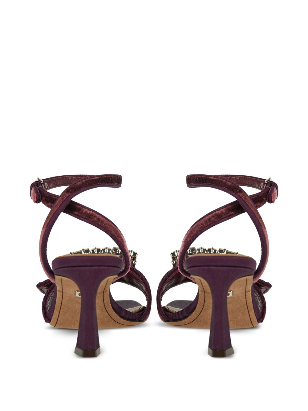 70mm crystal-embellished sandals - 3
