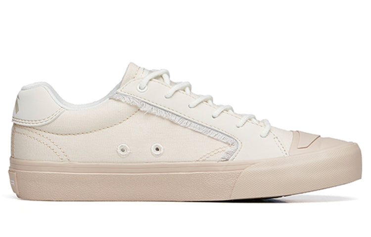 (WMNS) ANTA Life Series Sneakers  Canvas 'Grey Pink' 122228077S-4 - 2