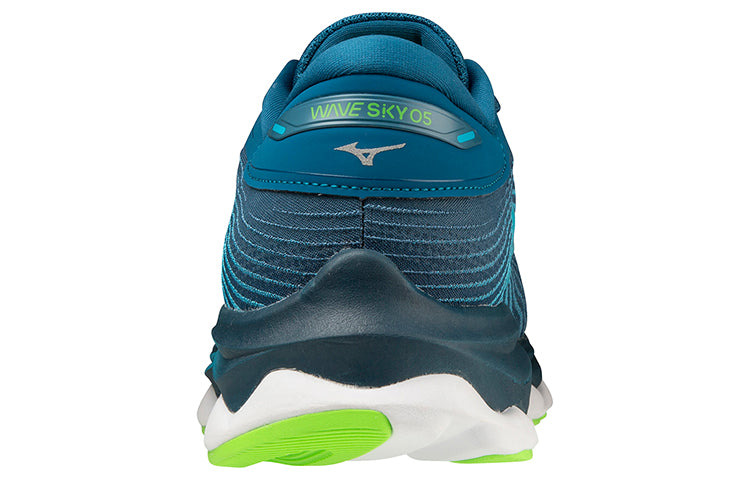 Mizuno Wave Sky 5 'Peacock Gecko Green' J1GC210226 - 4